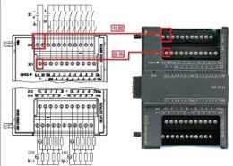 PLC應用，西門子S7200SMART系列PLC接線圖
