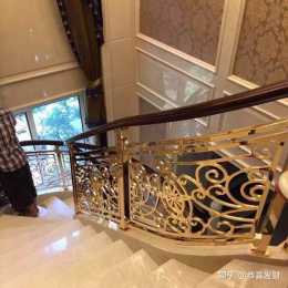 酒店銅藝樓梯護欄如何保養