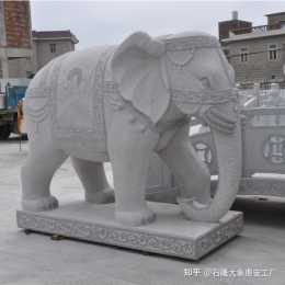 石雕大象擺放在各種場所門口，代表什麼寓意？